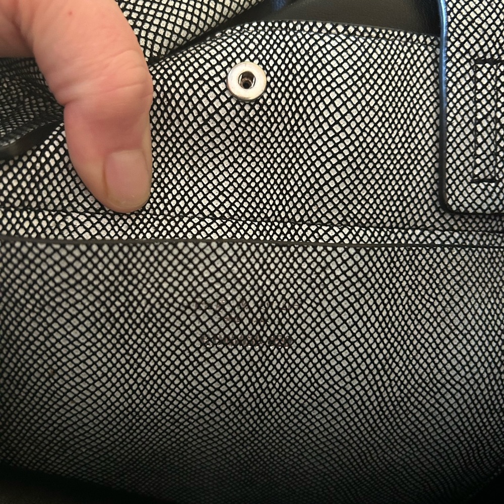 rag & bone Black and White Shoulder Bag - Picture 3 of 9
